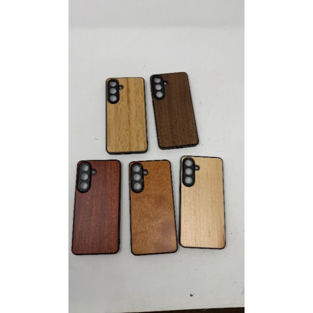 Wooden Samsung Galaxy S26 Plus Phone Case - Wood Back